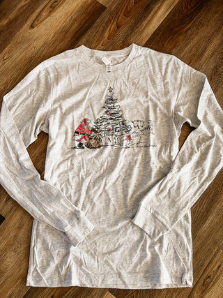 Santa Long Sleeve Tshirt