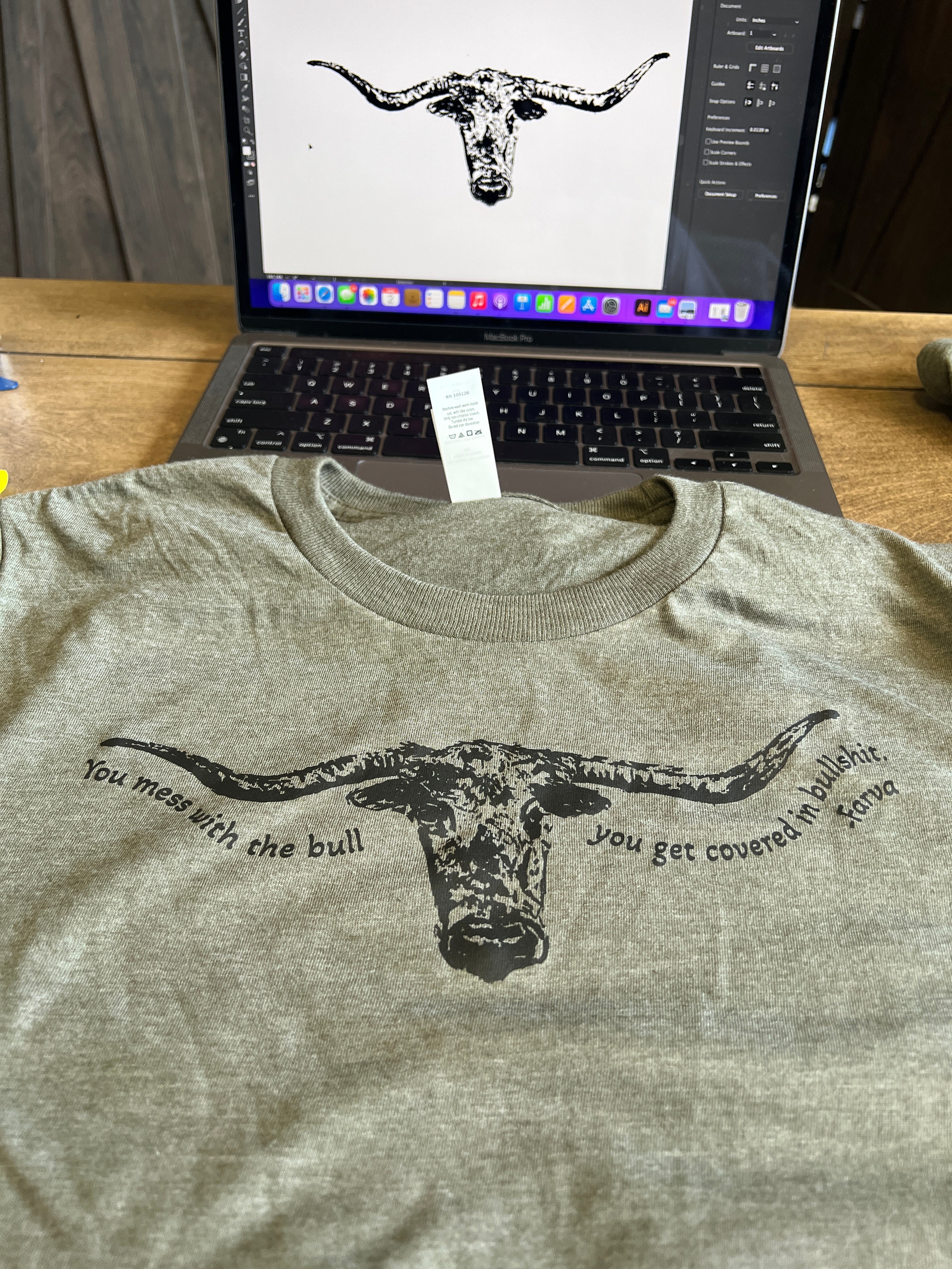 Farva Longhorn T-shirt